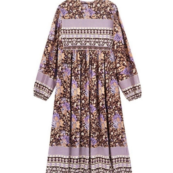 NWOT 🆕 🌿BOHO MAXI DRESS🌿 - Picture 3 of 9